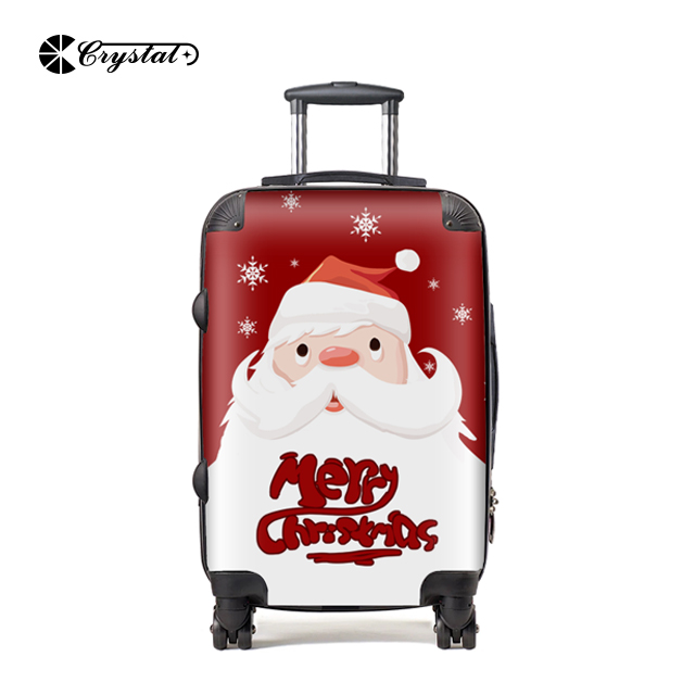 Customized Design Women Travel Trolley ABS/PC OEM Personalized Luggage Sets/Colorful Zipper Luggage  Lady Trolley Luggage
