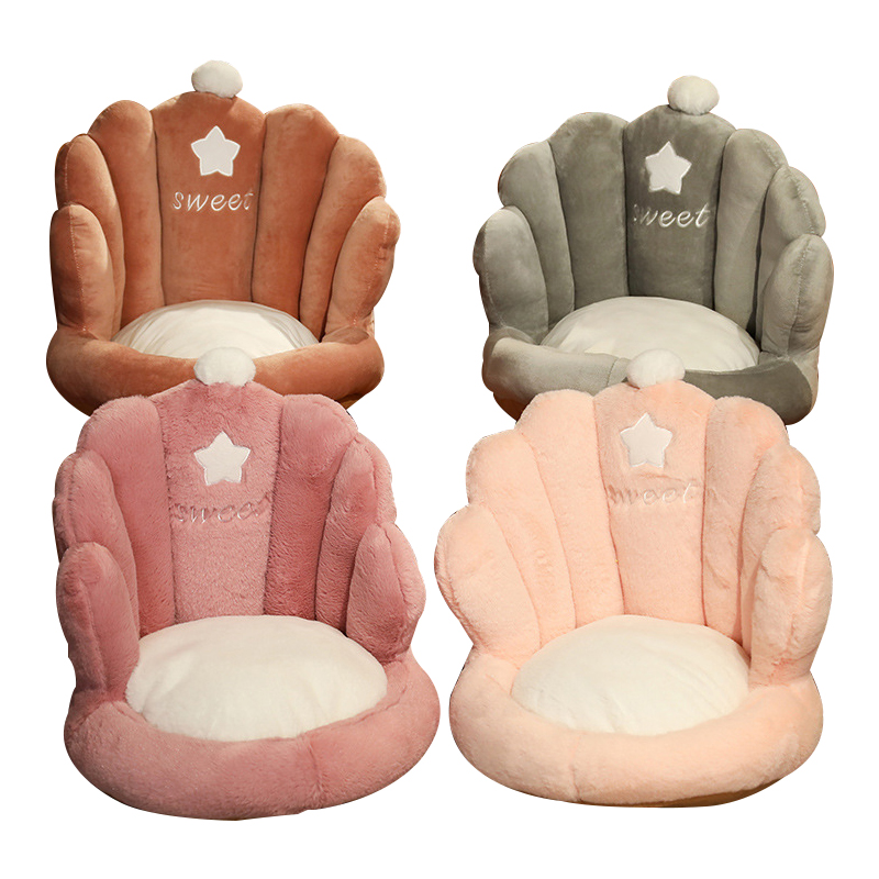 Мультипликационный наполнитель для дивана kawaii squishmallow комфортная полузакрытая Подушка на одно сиденье для офиса под заказ Подушка для стула оптовая продажа