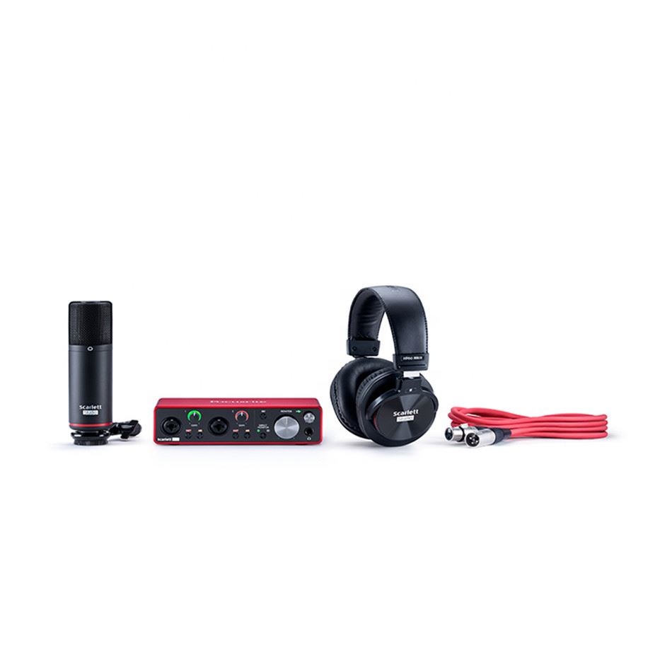 Focusrite 2I2 3-й комплект Звуковая карта для караоке Scarlett