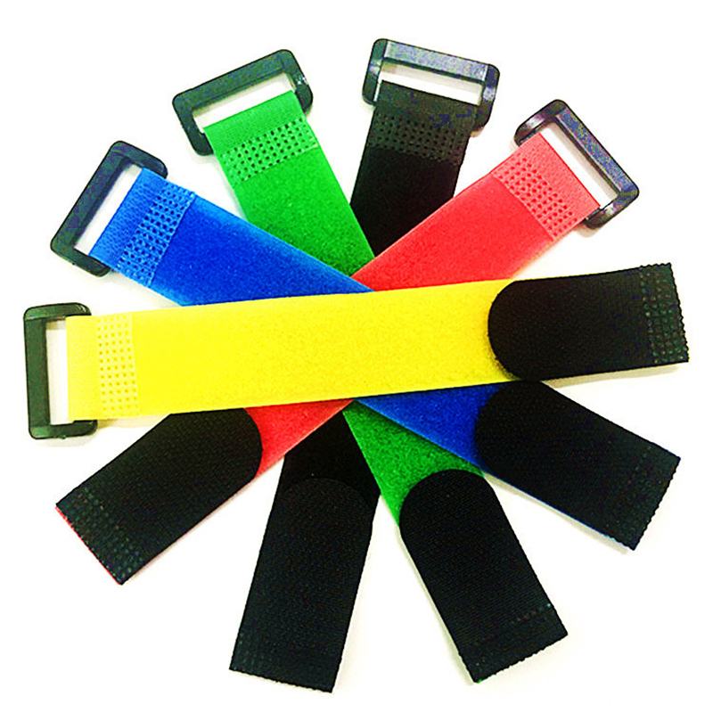 Factory Price 20cm Adhesive Hook And Loop Cable Tie Magic Tape Sticks In Stock