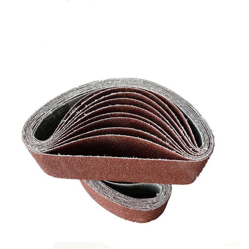 Top product China manufacture grit 60 80 100 sanding belt with aluminium oxide for grinding and polishing metal