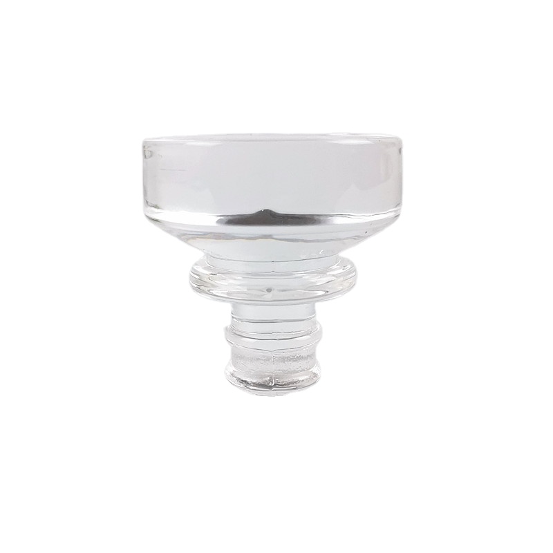 Innovative whisky sealed glass plastic bottle stopper 750ml wine bottle high polymer stopper brandy bottle cap