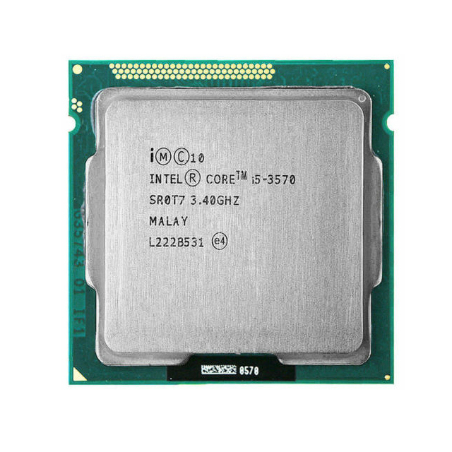 Для процессора intel i5 3570 четырехъядерный 3,4 ГГц L3 = 6M 77 Вт Разъем LGA 1155 десктопный процессор рабочий 100%