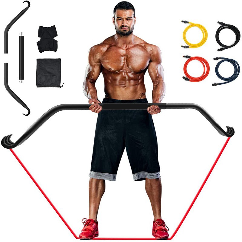 Portable Home Gym Resistance Bands Weightlifting And Exercise Kit Workout Equipment Workout Gorilla Bow