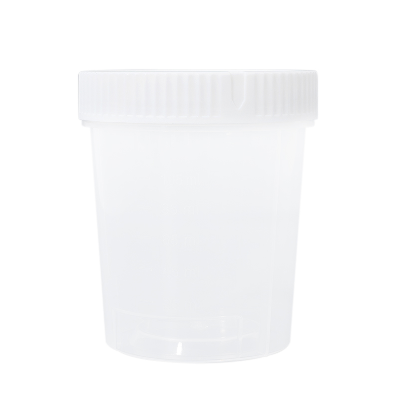 High standard disposable sterile sample container medical urine cup
