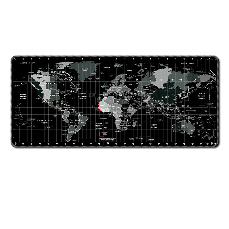 Игры World коврик для мыши резиновый утолщенной закаточная Карта логотип клавиатура Оптовая Продажа Аниме компьютерный стол большой коврик для мыши