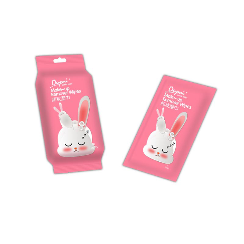 Wholesale New Type Custom Facial Wet Wipes For makeup removal Disposable Disinfection Feminine Cleaning Make Up Wipes