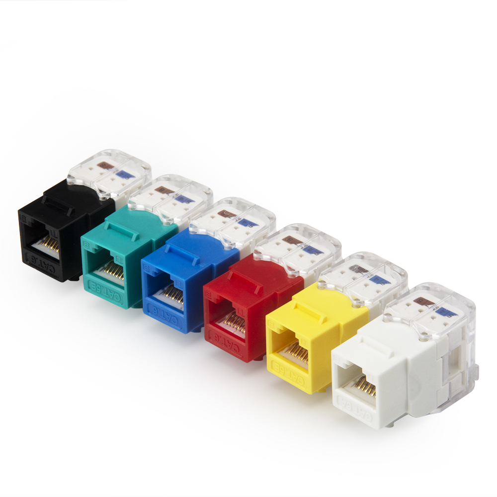 Сетевой инструмент меньше cat5e cat6 Cat6a utp keystone jack модуль Cat 6 180 toolfree 8p8c Rj45 Keystone jack