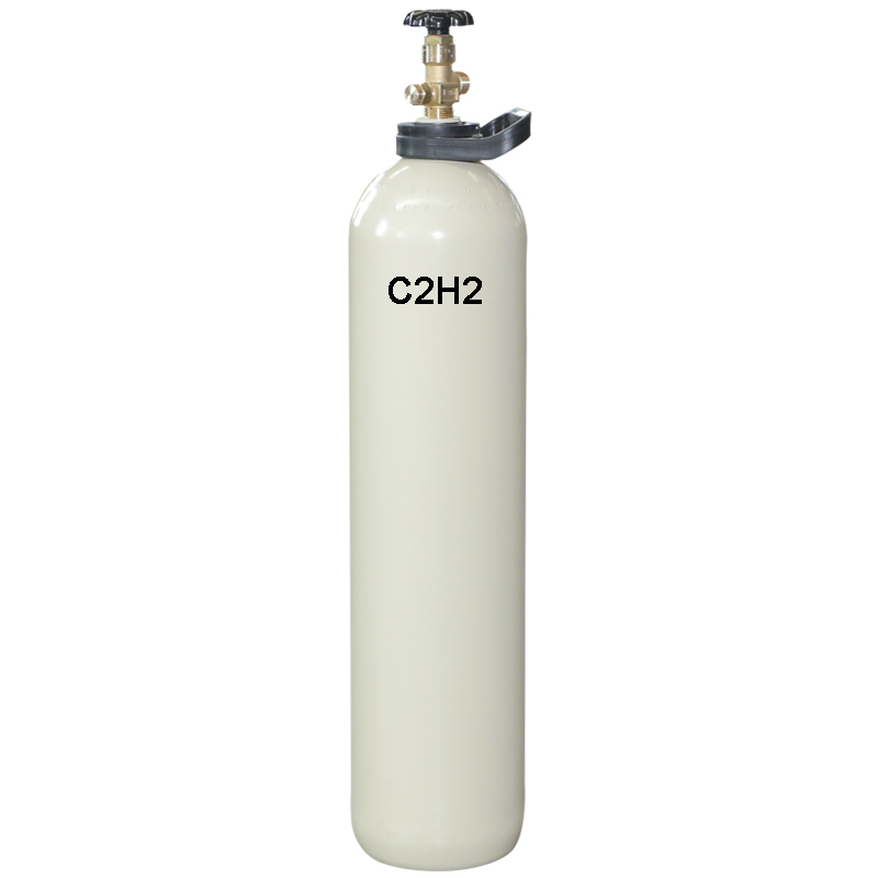 99.9% purity welding 40l gas cylinder gaz acetylene
