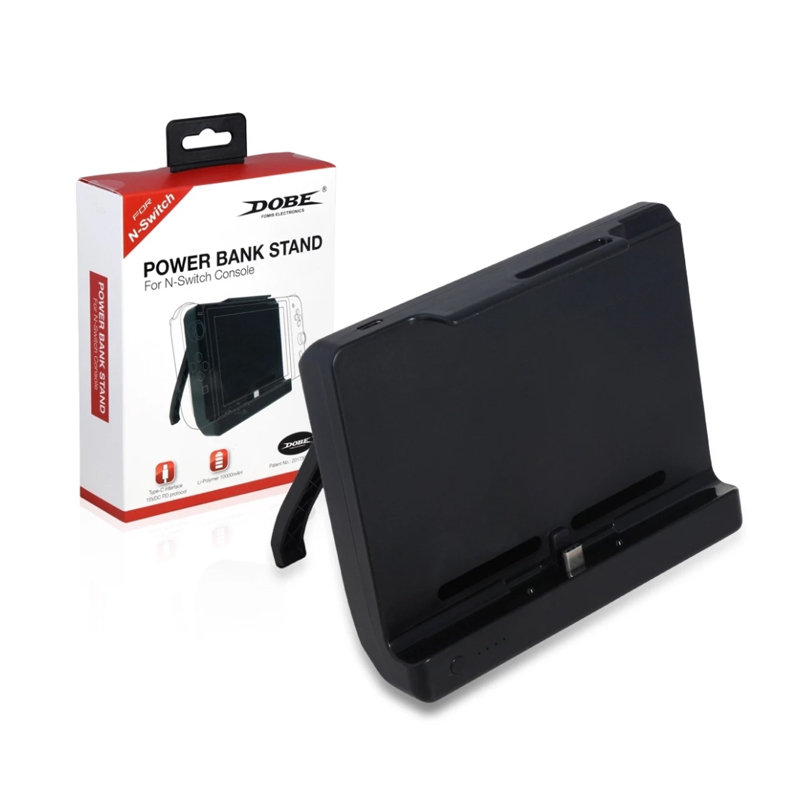 DOBE в продажу люминисцентные фары для Nintendo Switch консоль TNS-1718 10000 мАч Power Bank Стенд Подставка держатель