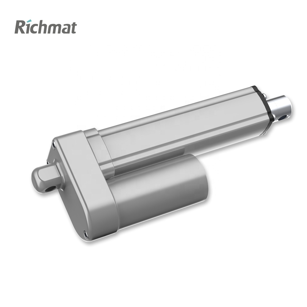 Richmat высокая скорость 900 мм ход синхронный трубчатый Солнечный свет 24v ручной Электрический миксер для теста, 12v линейный привод для системы Улавливателя солнечной энергии