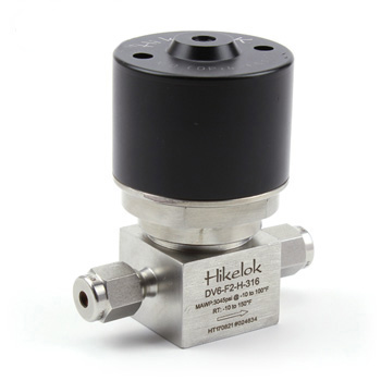 Hikelok полностью PCTFE сиденье 1/8 ''1/4'' 6 мм порт высокого низкого давления мембранный клапан