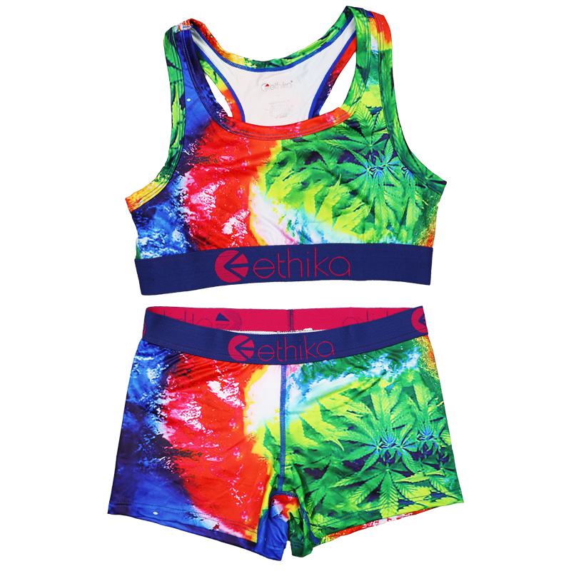 Модный женский комплект ethika, костюмы ethika для девочек, комплект нижнего белья для женщин 2pec