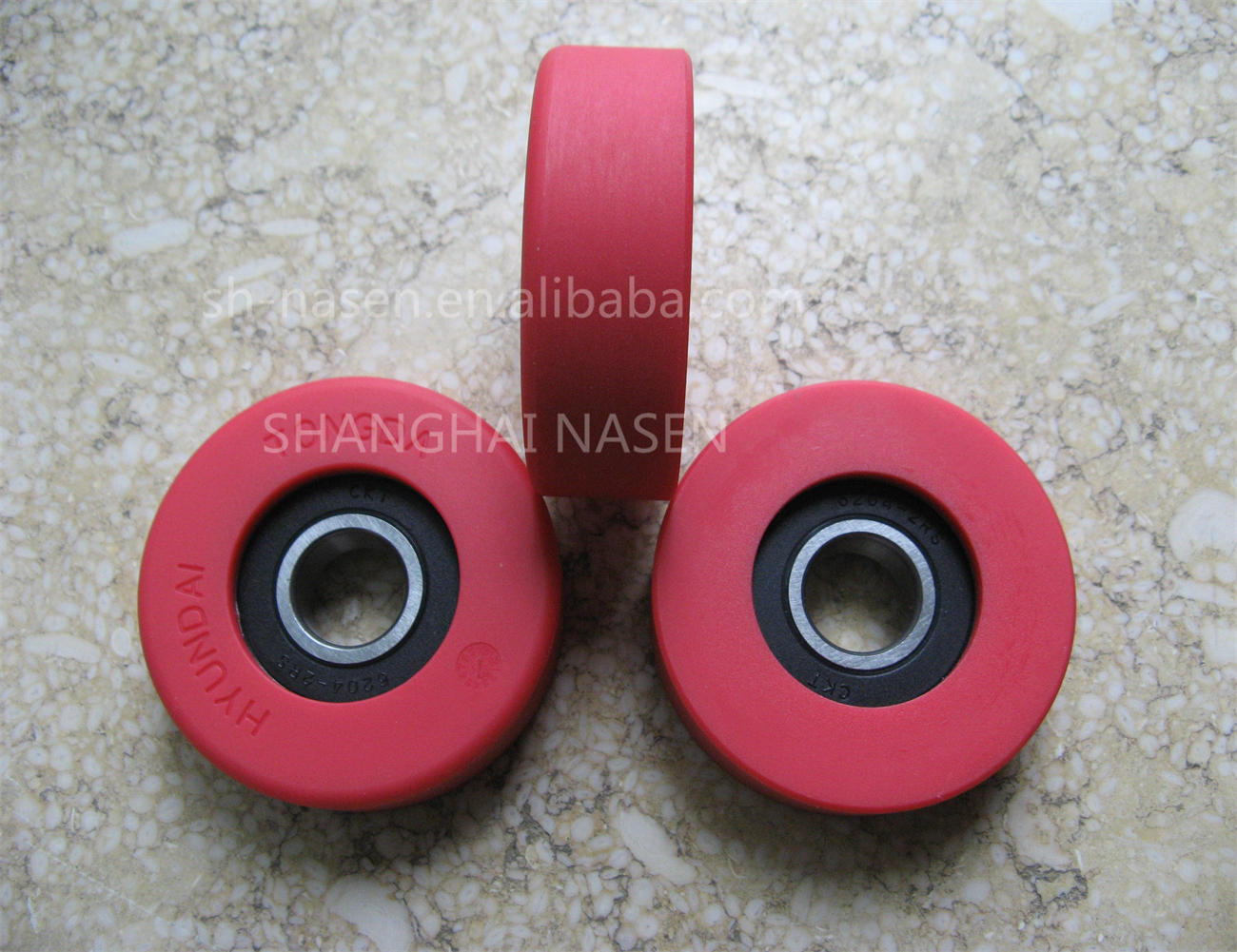 Hyundai escalator step roller 76*25*6204