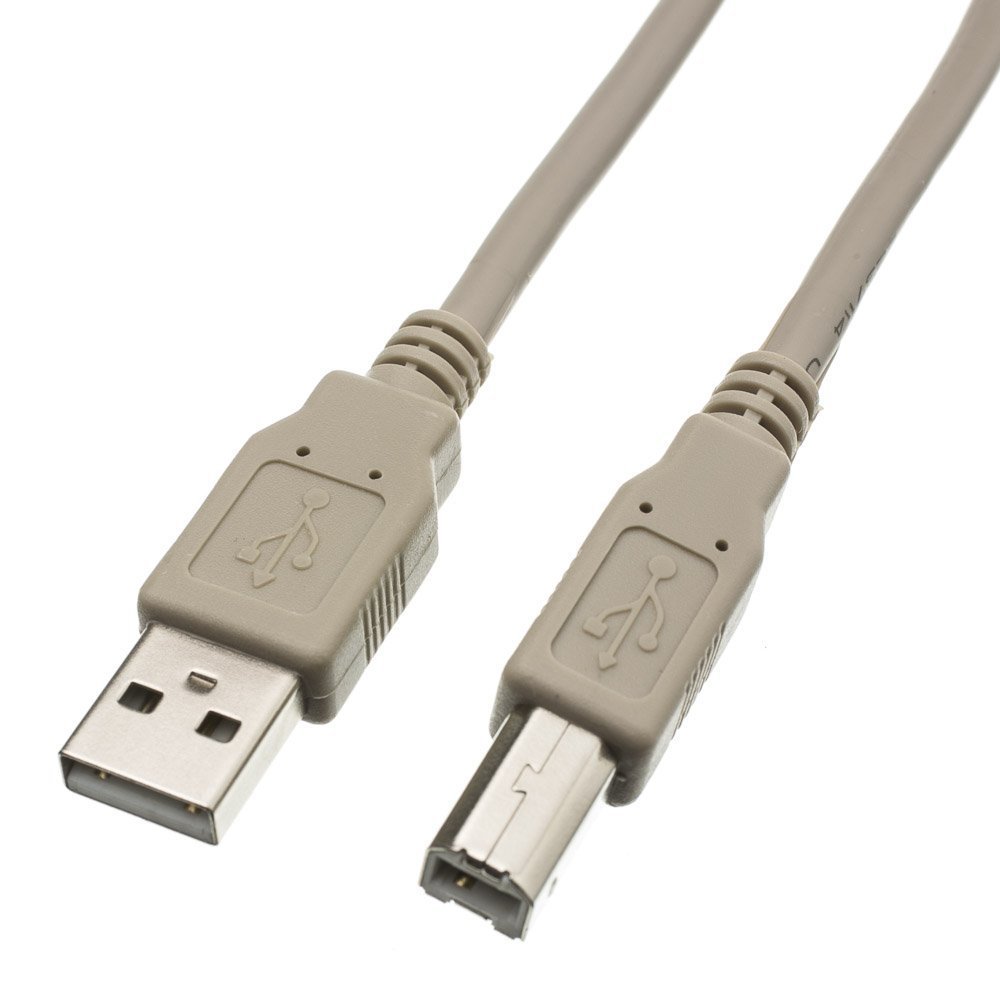 XANUAN 6 футов компьютерный сканер шнур типа A папа в B Мужской высокоскоростной USB 2,0 принтер кабель для Brother HP Canon Lexmark Epson Dell
