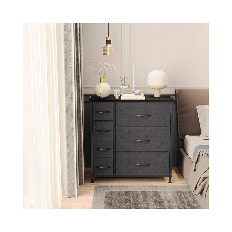 Customized 5L-209 Clothes Cupboard Simple Style 7 Drawers Storage Chest American Style Amazon Hot Sale
