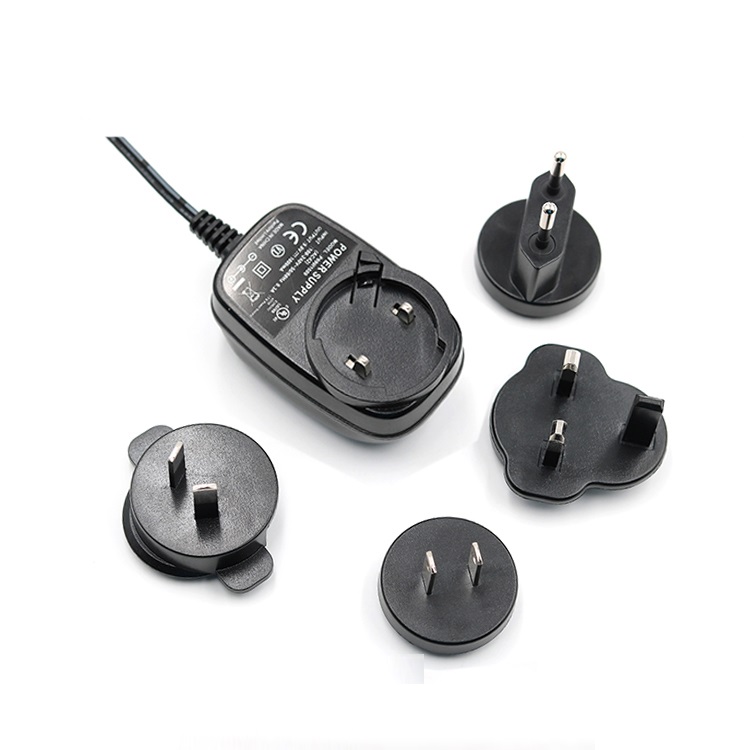 Сменный штекер питания 5V2A 2.4A 12V1.0A 12V1.5A 15V1.0A EN60601 медицинский источник питания
