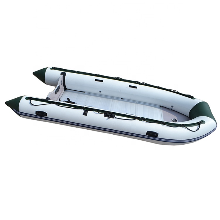 CE Certified 1.5mm PVC Inflatable Racing Boat 10-Person Foldable China Boat for Sale