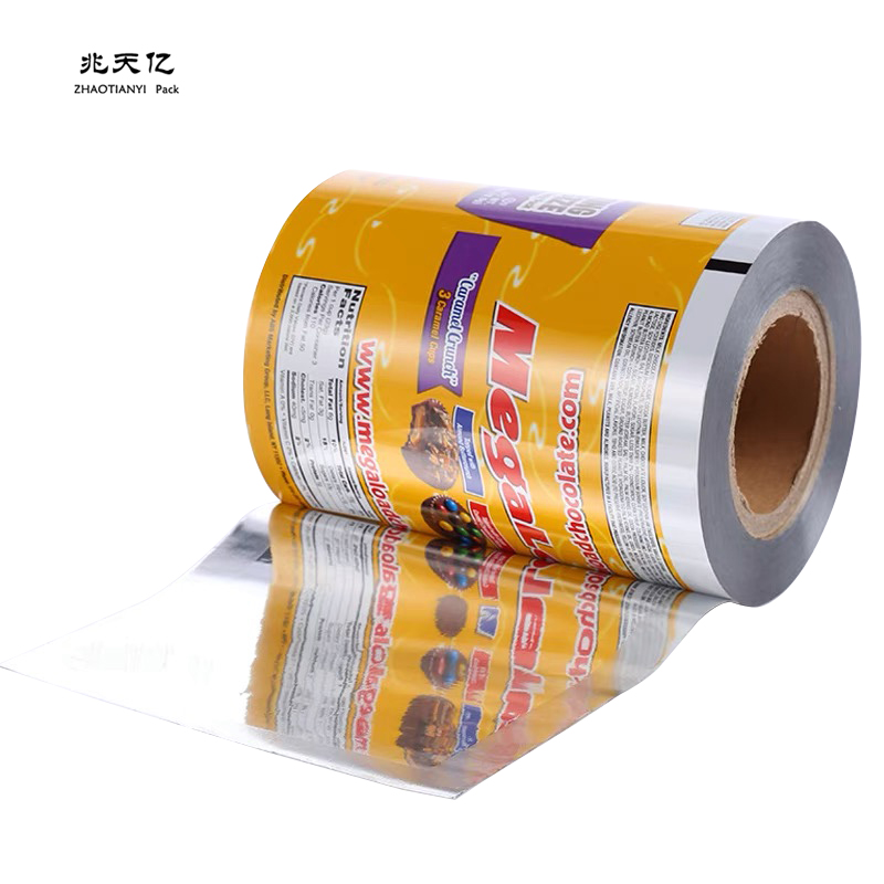 Eco-Friendly Food Packaging Plastic Laminated Customized Printing Film Roll Packaging