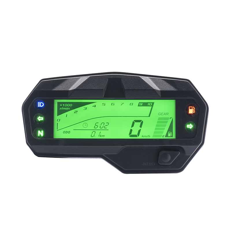 7 Color Universal Motorcycle Speedometer Gauge Digital Electronics Indicator For Yamaha FZ16