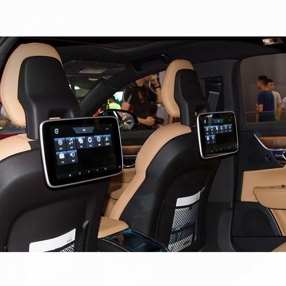 Автомобильный видеоплеер на подголовник, 2020 дюймов, Android 9,0, монитор для Volvo XC90, S90, V90, XC60, мультимедийный DVD-экран на заднее сиденье, специальный кронштейн