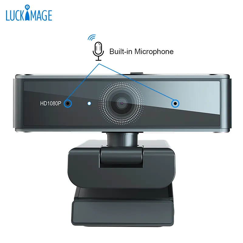 Luckimage Laptop Webcam Autofocus 1080p Web Camera Webcam Cover