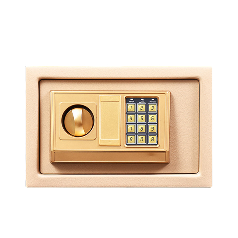 Low Price Digital Lock Black Safe Box Home Use Mini Iron Steel Safe Cabinet Cheap Electronic Personal Safes Save Deposit Box