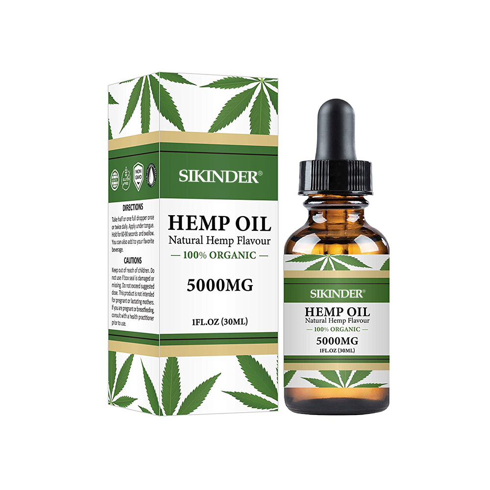 oem 30ml bottle Hemp Essential Oil Factory Price Cold Pressed 100% Pure Organic Body Care Anti Aging Relieve Pain Hemp Seed Oil