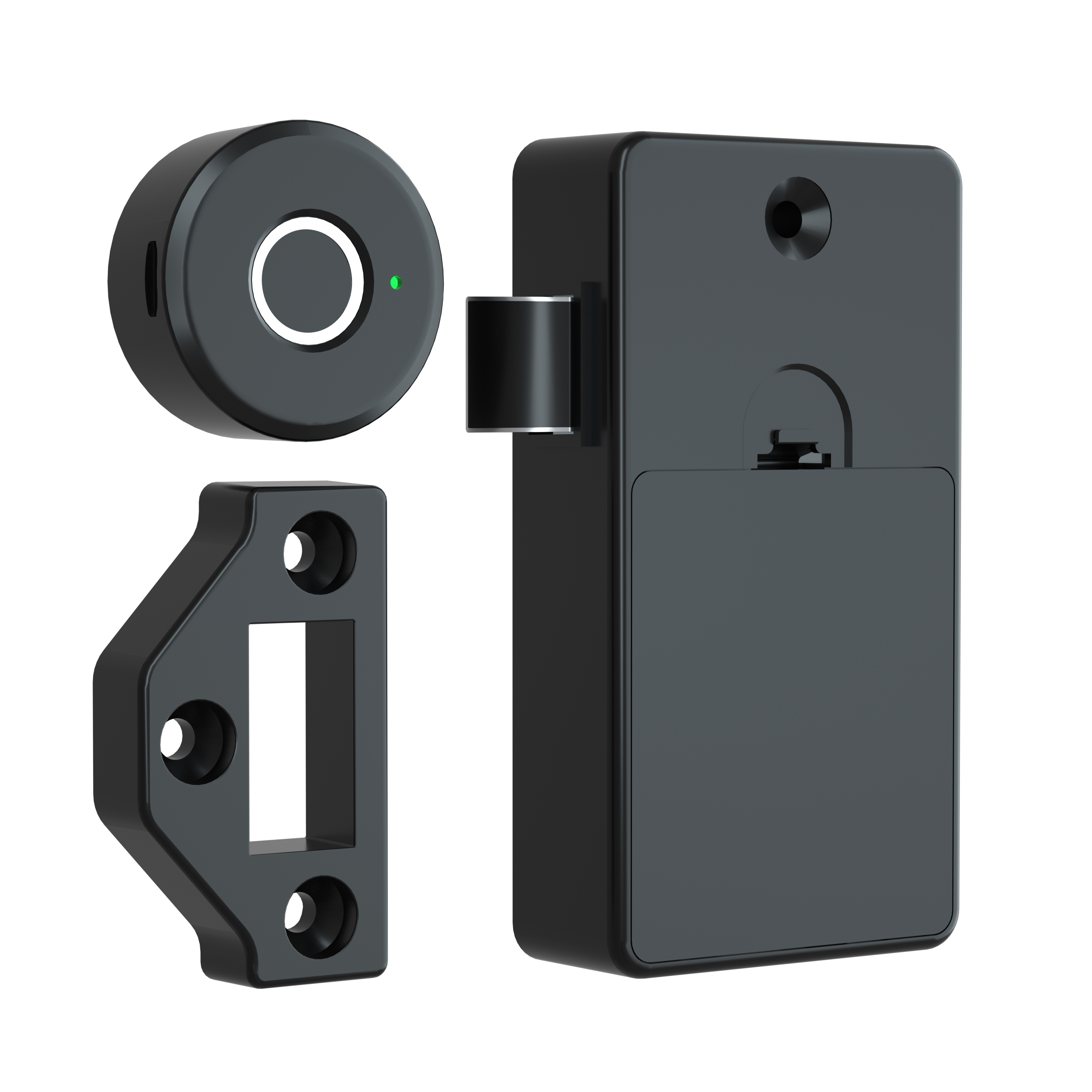 Цифровой БЕСКЛЮЧЕВОЙ биометрический датчик распознавания пальцев Tuya smart App RFID Блокировка ящиков шкафов мебели блокировка отпечатков пальцев