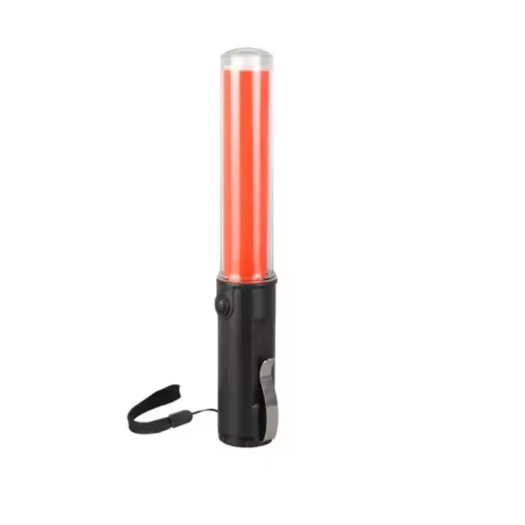 26cm Rechargeable and Battery Traffic Guide Baton Led Flashing Light Traffic Baton