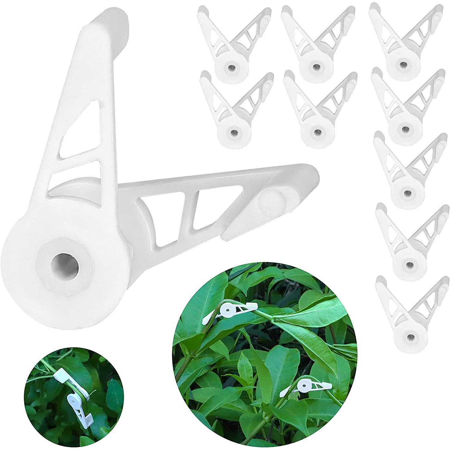Plant Trainer Adjustable Degree Bender Plant Support Garden Clips Reusable Low-Stress Plant Trainer