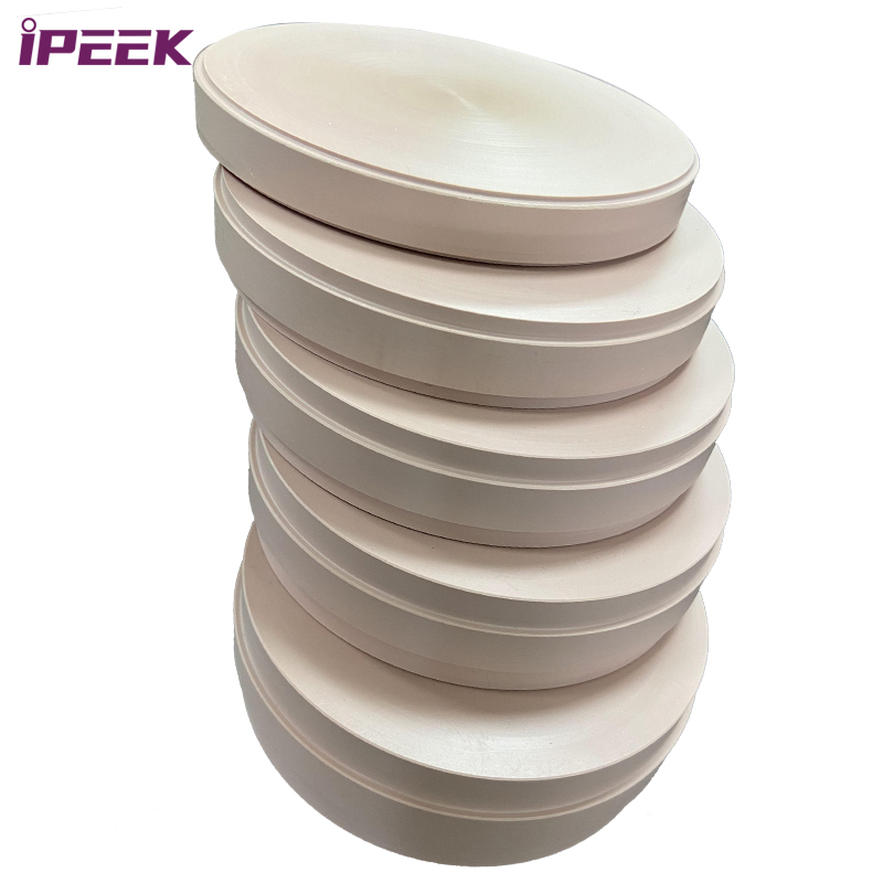 IPEEK натуральный цвет 98 мм x 16 мм медицинский стоматологический PEEK диск для имплантов и рамы несущий фиксированный материал Diy