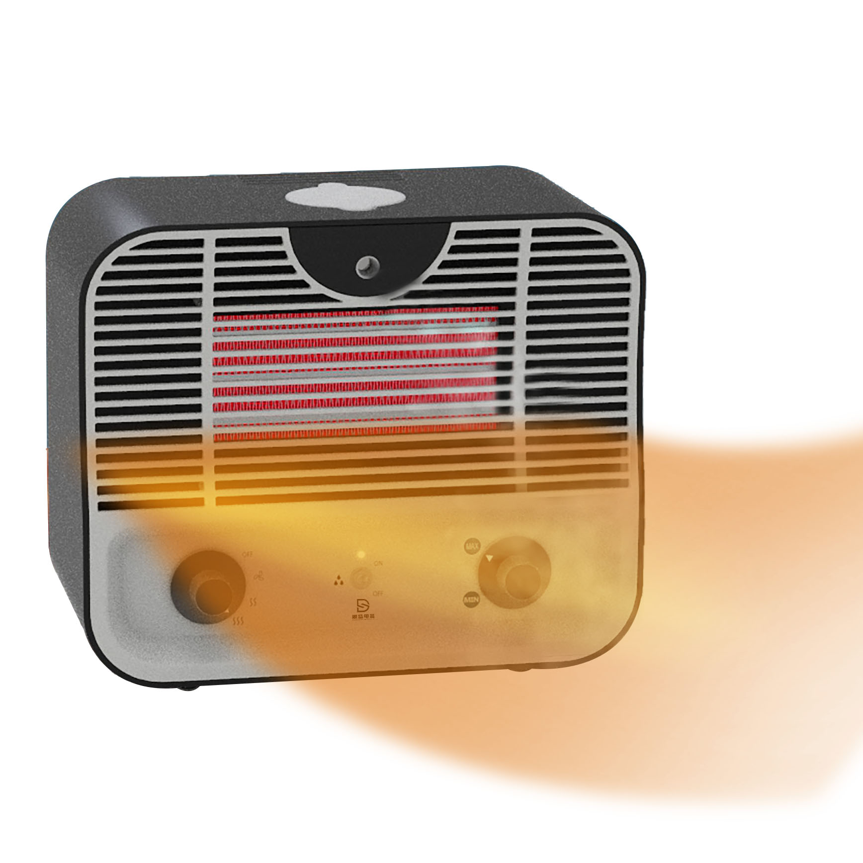New Design Space Heater 1500W Portable Electric Heater With Humidifier Function PTC Fast Heating Ceramic Heater For Indoor Use