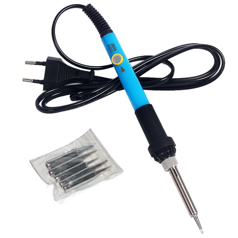 Soldering Iron 60W Adjustable Temperature Electric Solder Iron Rework Station Mini Handle Heat Pencil Welding Repair Tools