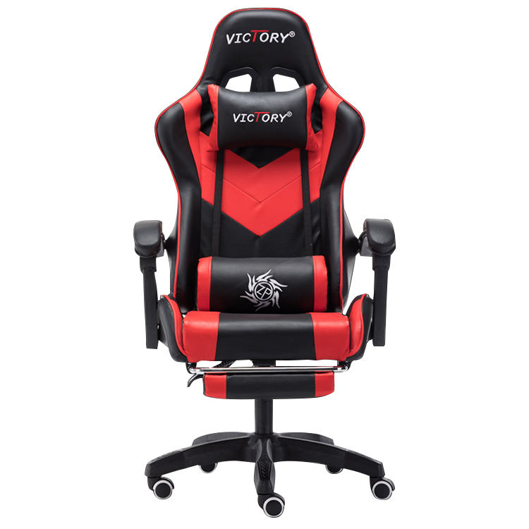 Pc Office Racing Computer Reclining Leather Silla Gamer Dropshipping Led Gaming Chair With Footrest