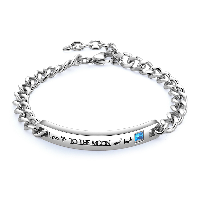 NAPOLN Trade Insurance Stainless Steel Bracelet