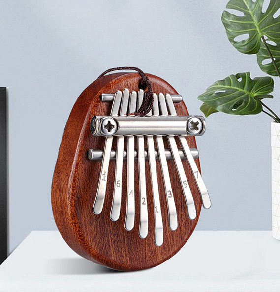 Мини 8-note kalimba большой палец пианино инструмент
