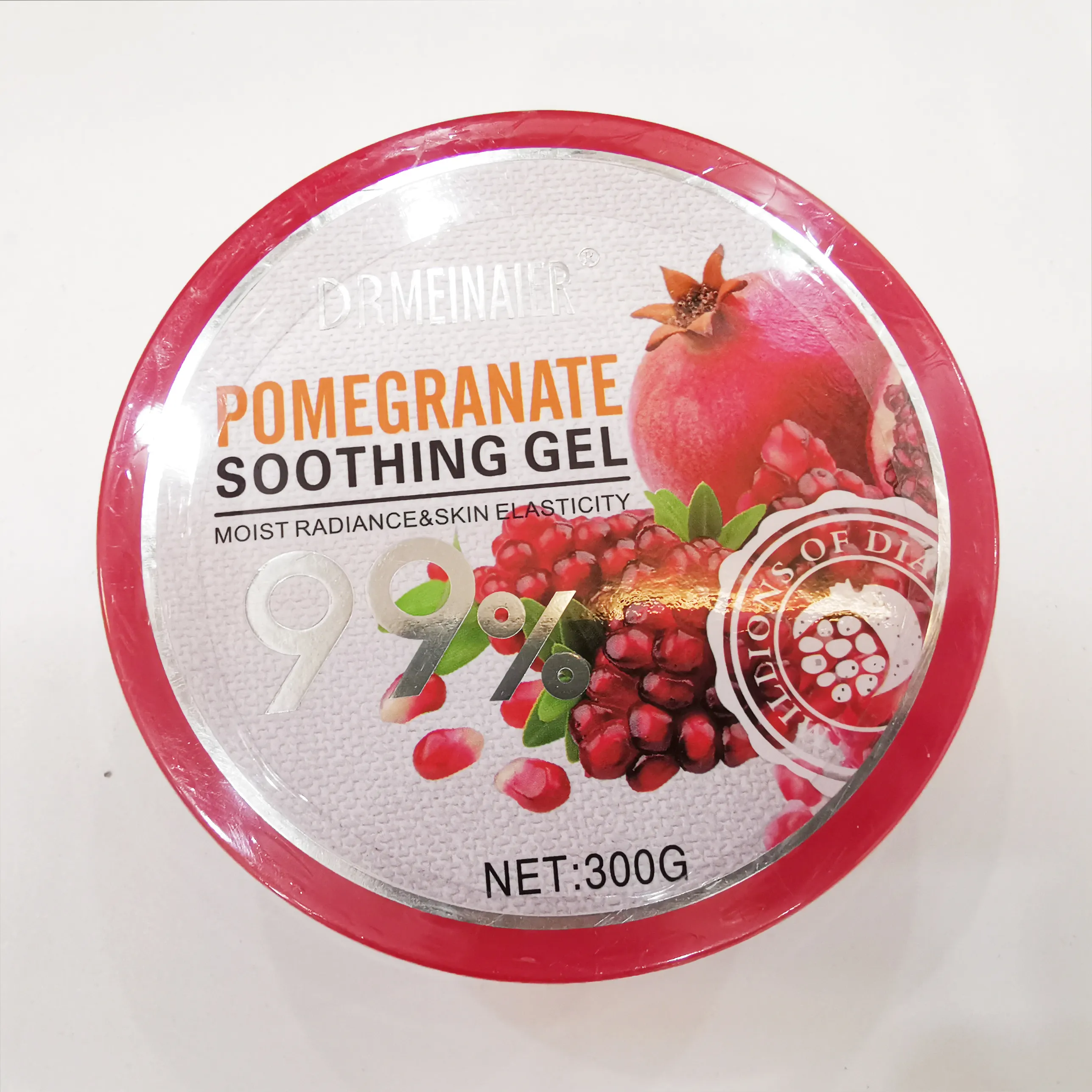 Pomegranate Soothing Gel For Moisturizing And Hydrating Facial Skin