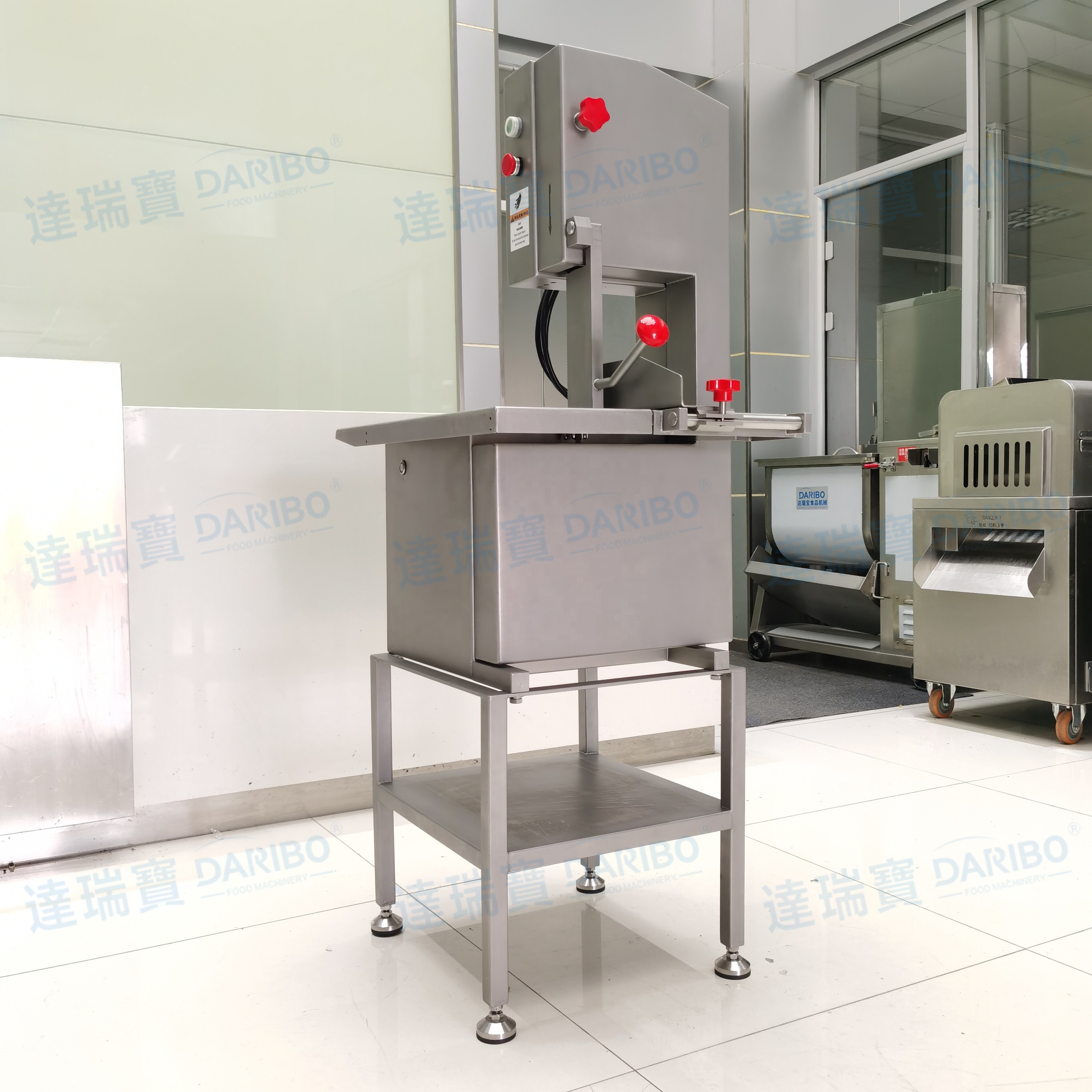Commercial Frozen Meat Cutting Machine Electric Bone Saw Butcher Machinery Band Saw Machines