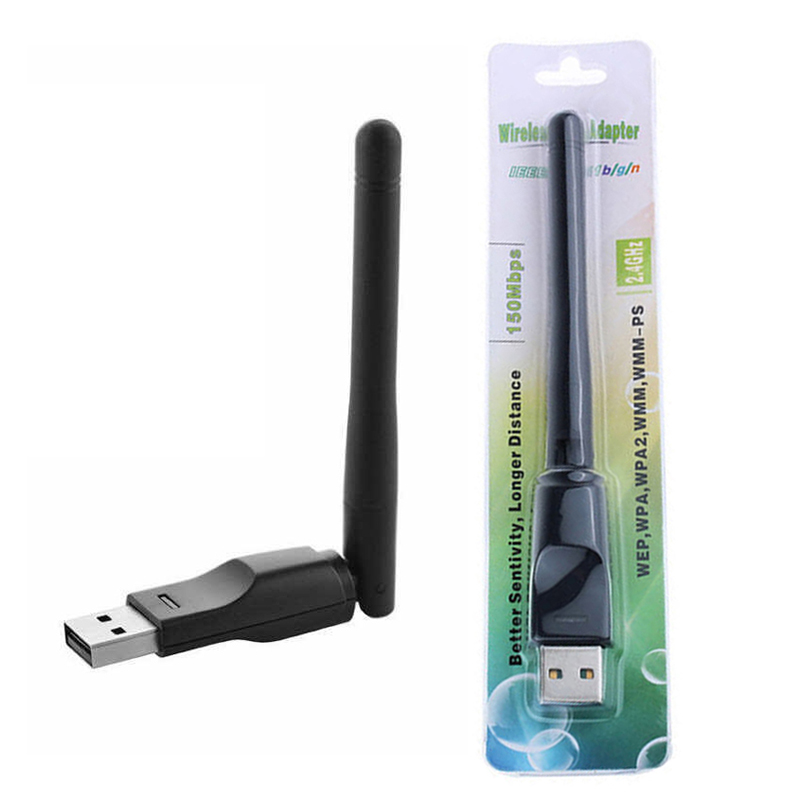 Оптовая продажа, чип RT5370, 150 Мбит/с, мини беспроводной USB Wi-Fi адаптер, Lan Карта 802.11n/g/b Wlan, ПК антенна, Wi-Fi адаптер для ноутбука
