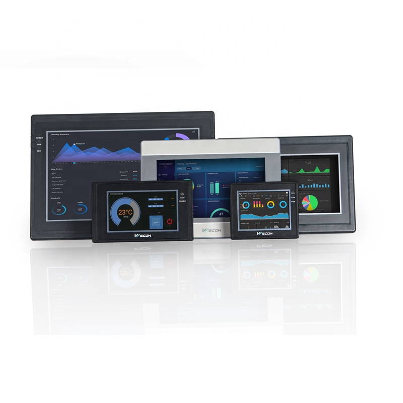 Wecon мини hmi общаться с ПЛК последовательного порта от китайского производителя