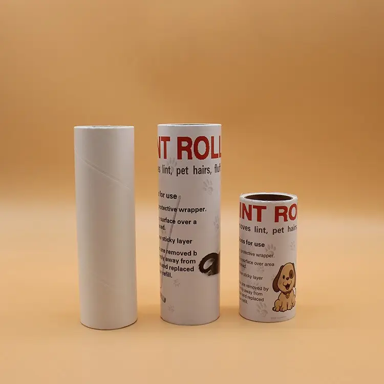 10-100 sheets 16CM Professional pet hair cleaning sticky paper roll dust lint roller refills