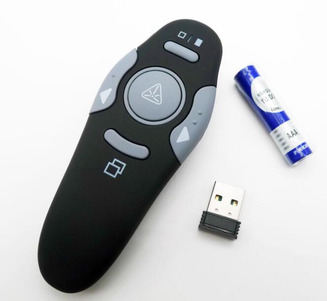 2,4 ГГц беспроводной USB Powerpoint пульт дистанционного управления страница PPT флип ручка указка кликер ведущий красный свет RF для T