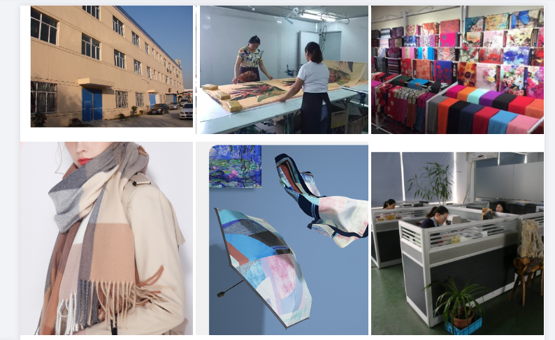 Wholesale Hangzhou Factory 100% Pure Silk Scarf Swallow Printed Satin Scarf