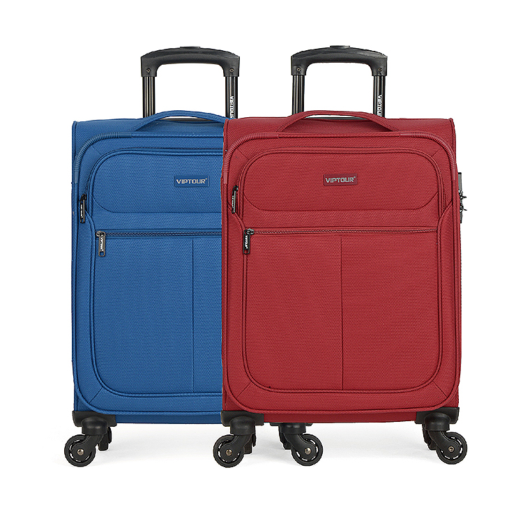 Fashion 20 Inch High Quality Custom 4 Wheels Jacquard Soft Fabric Star Mini Luggage Case Set