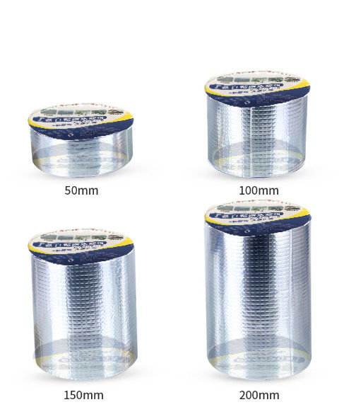 5cm*5m Aluminium Foil Tape Butyl Rubber Waterproof Adhesive Sealant Tapes