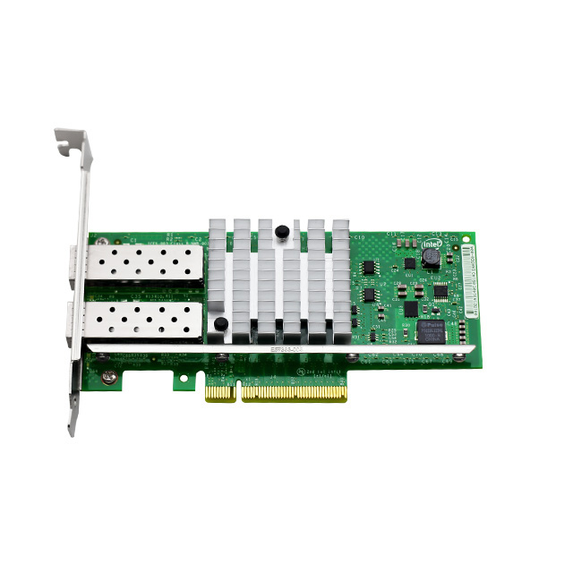X520-DA2 10Gigabit зарядное устройство с двумя портами для программирования в производственных условиях + сетевая карта PCIe2.0 X8 Чипсет Intel 82599ES