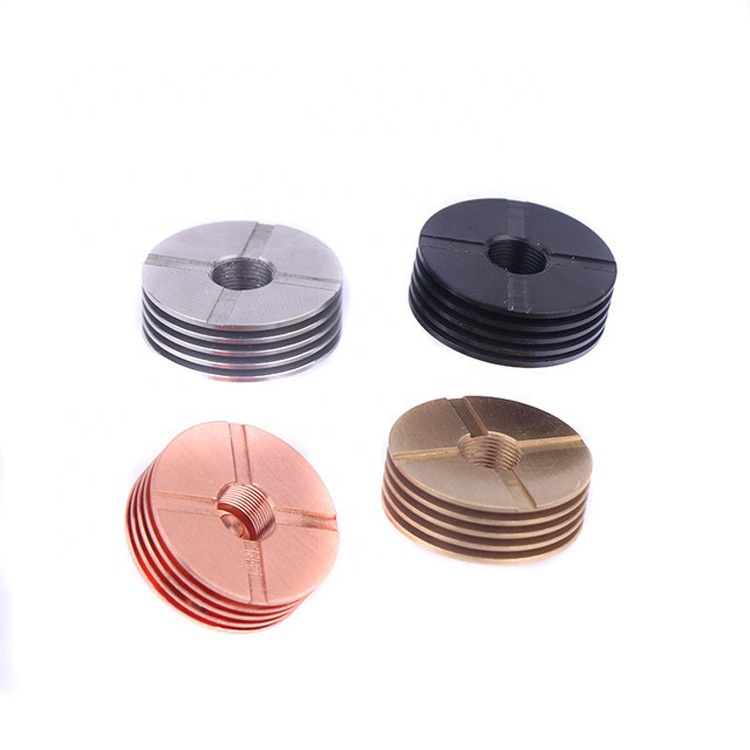 Colorful 25MM cross RDA HEAT SINK 510 heatsink finned sink ecig vape connector