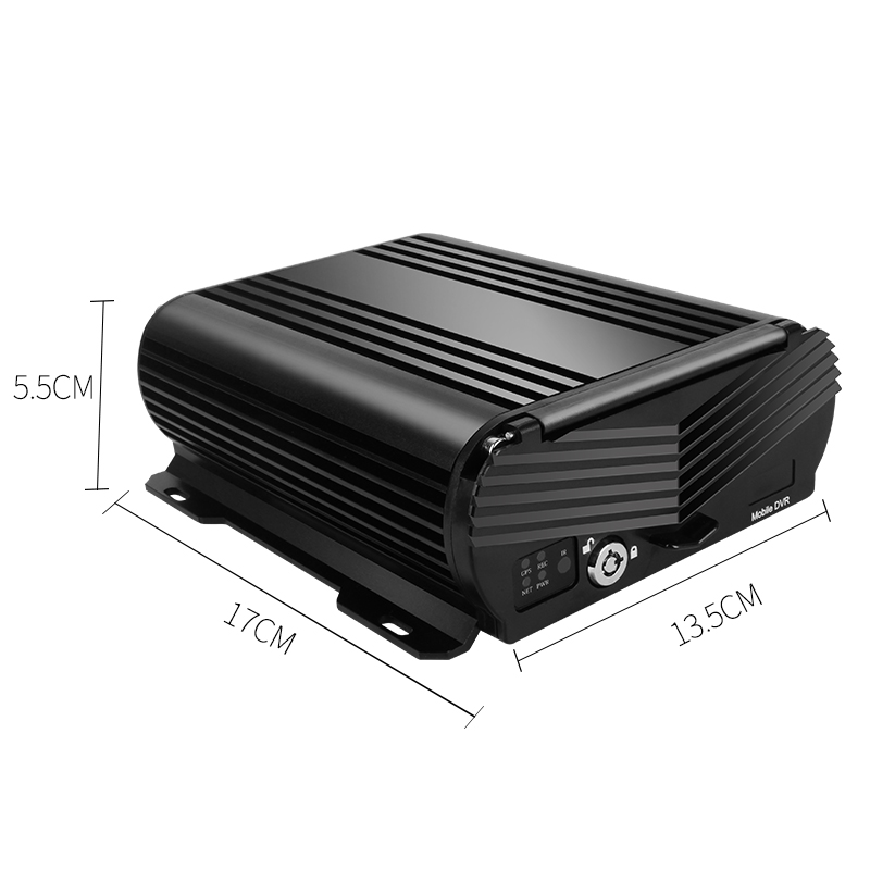 Автобус грузовик такси Ван 4 канала 1080P HDD GPS 4G Мобильный видеорегистратор