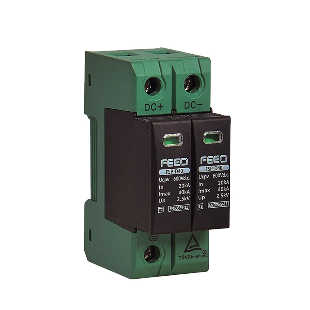 FSP-D40 3P 1000V 20-40KA DC PV Освещения устройство защиты от перенапряжений устройство защиты от перенапряжения для Защита от солнца с CE & сертификат безопасности материала (TUV сертификаты